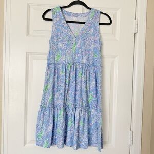 Lilly Pulitzer Lorina Swing Dress Blue Peri The Turtle Package Size XS